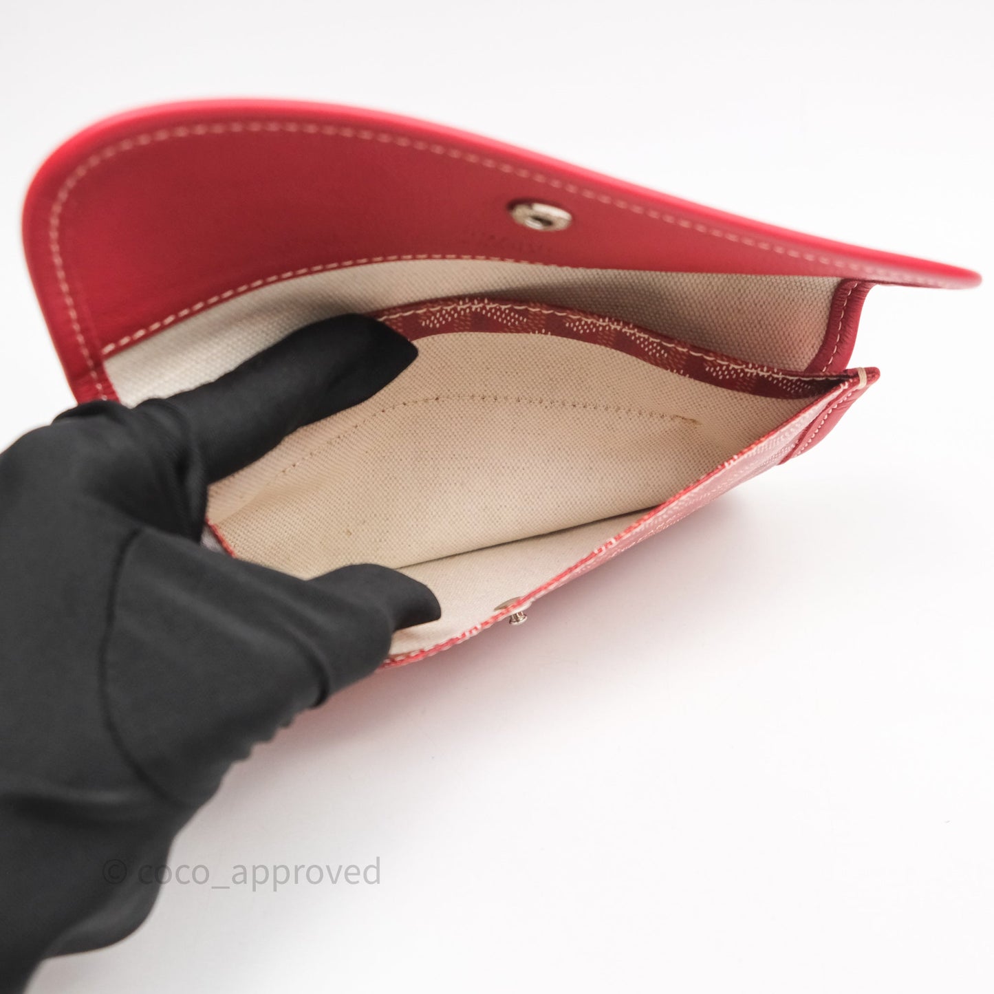 Goyard St Louis Tote GM Red