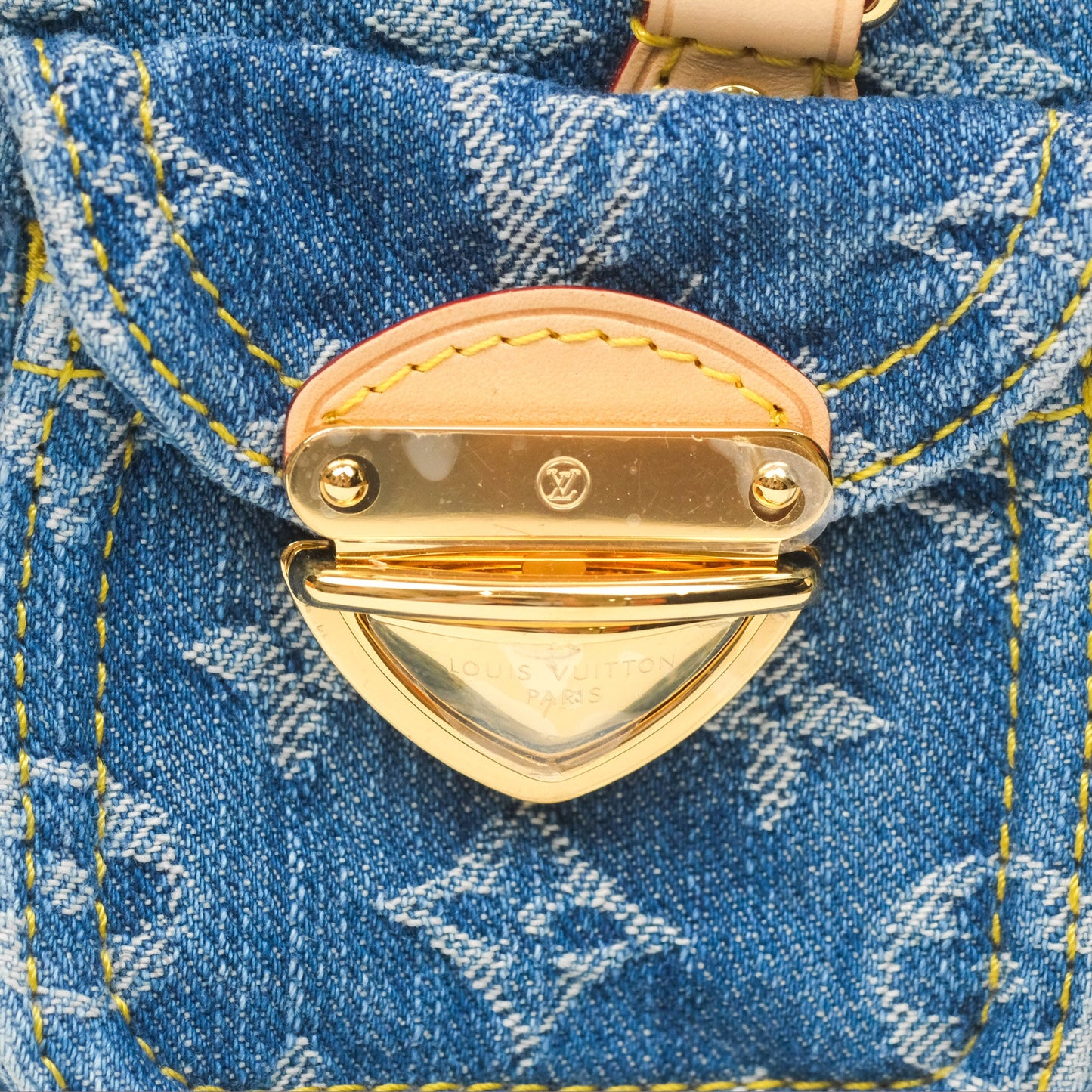 Louis Vuitton Nano Speedy Washed Denim Monogram