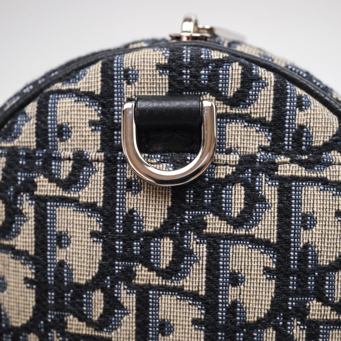 Dior Men's Mini Roller Messenger Bag Oblique Jacquard