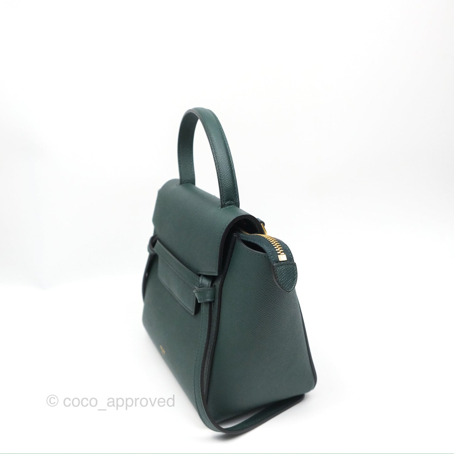 Celine Nano Belt Bag Amazone Grained Calfskin Gold Hardware