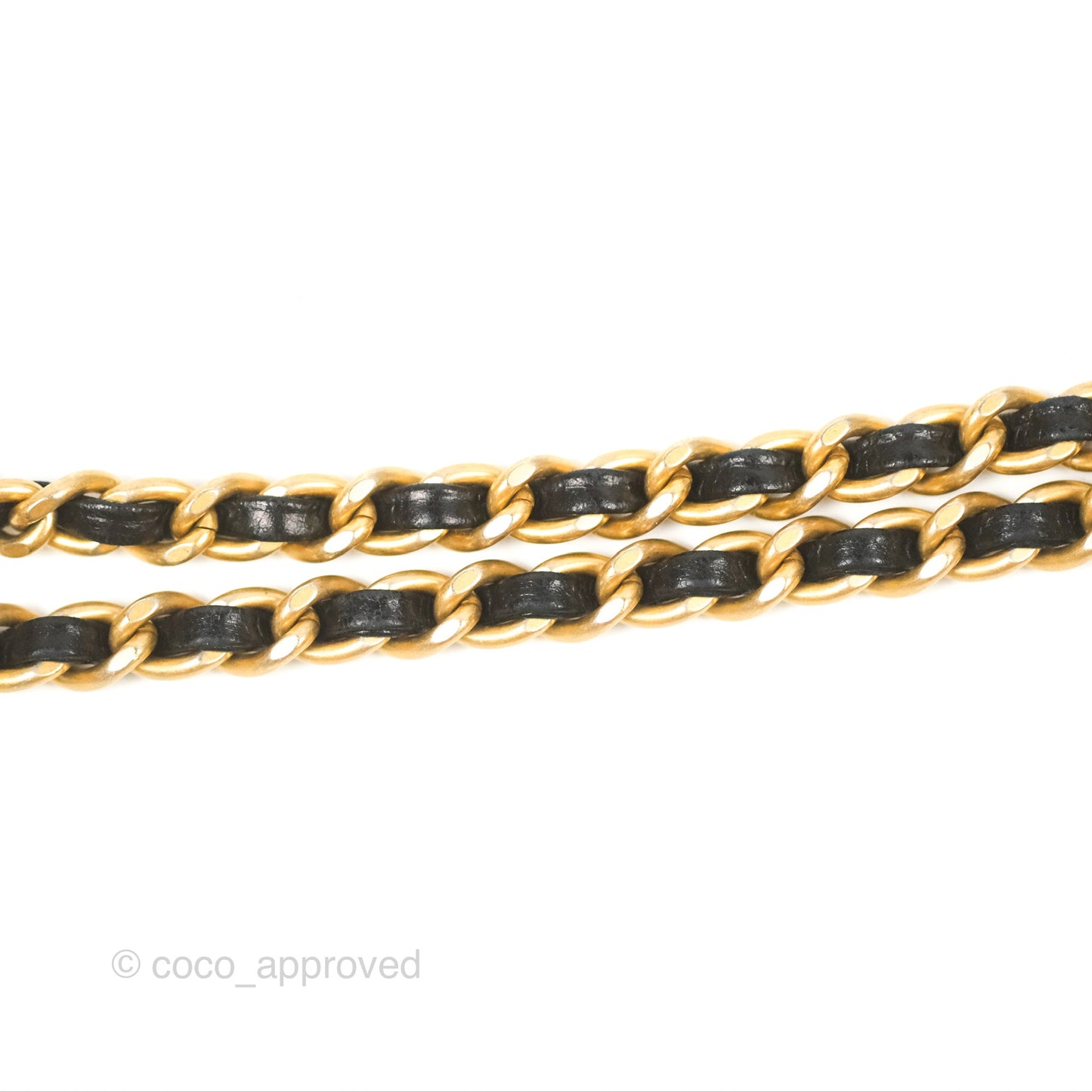 Chanel Chevron Small Coco Handle Black Shiny Aged Calfskin Aged Gold Hardware’s