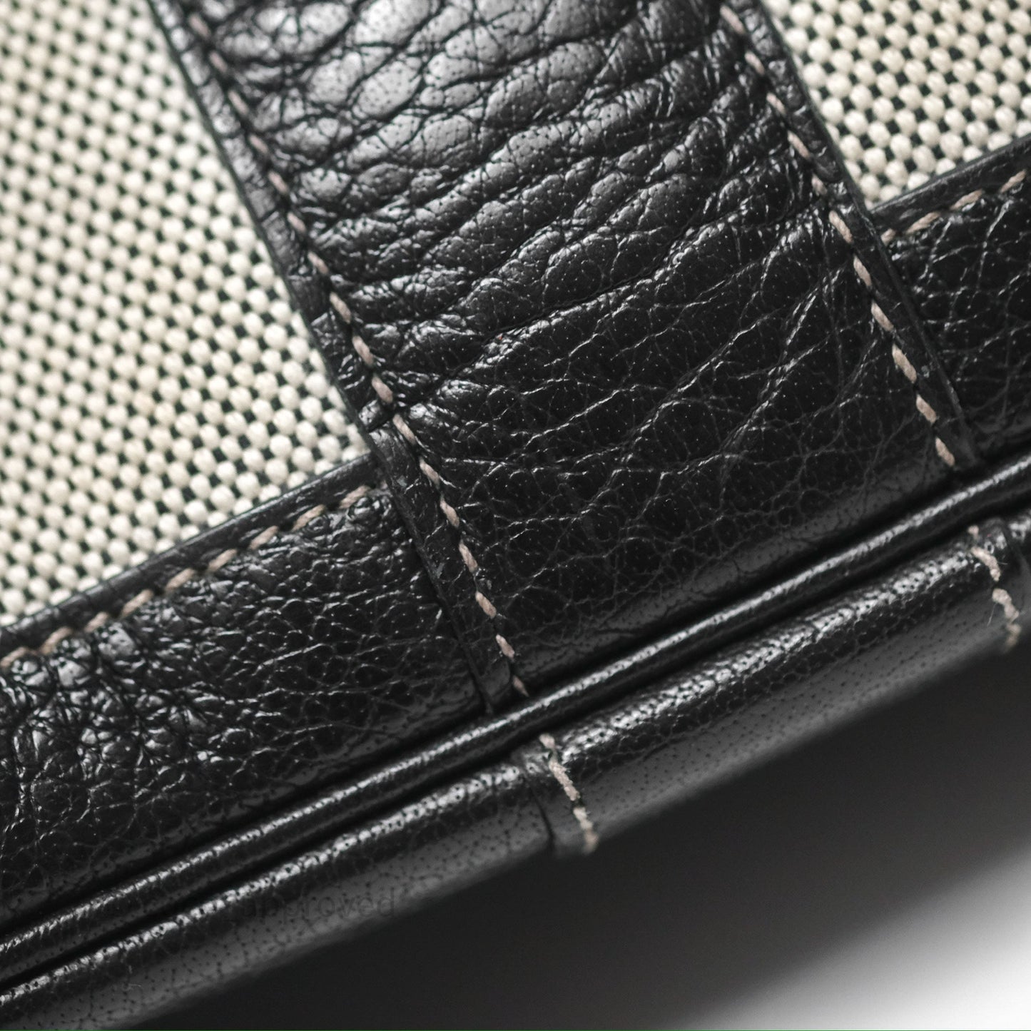 Hermès Garden Party 36 Noir 89 Canvas