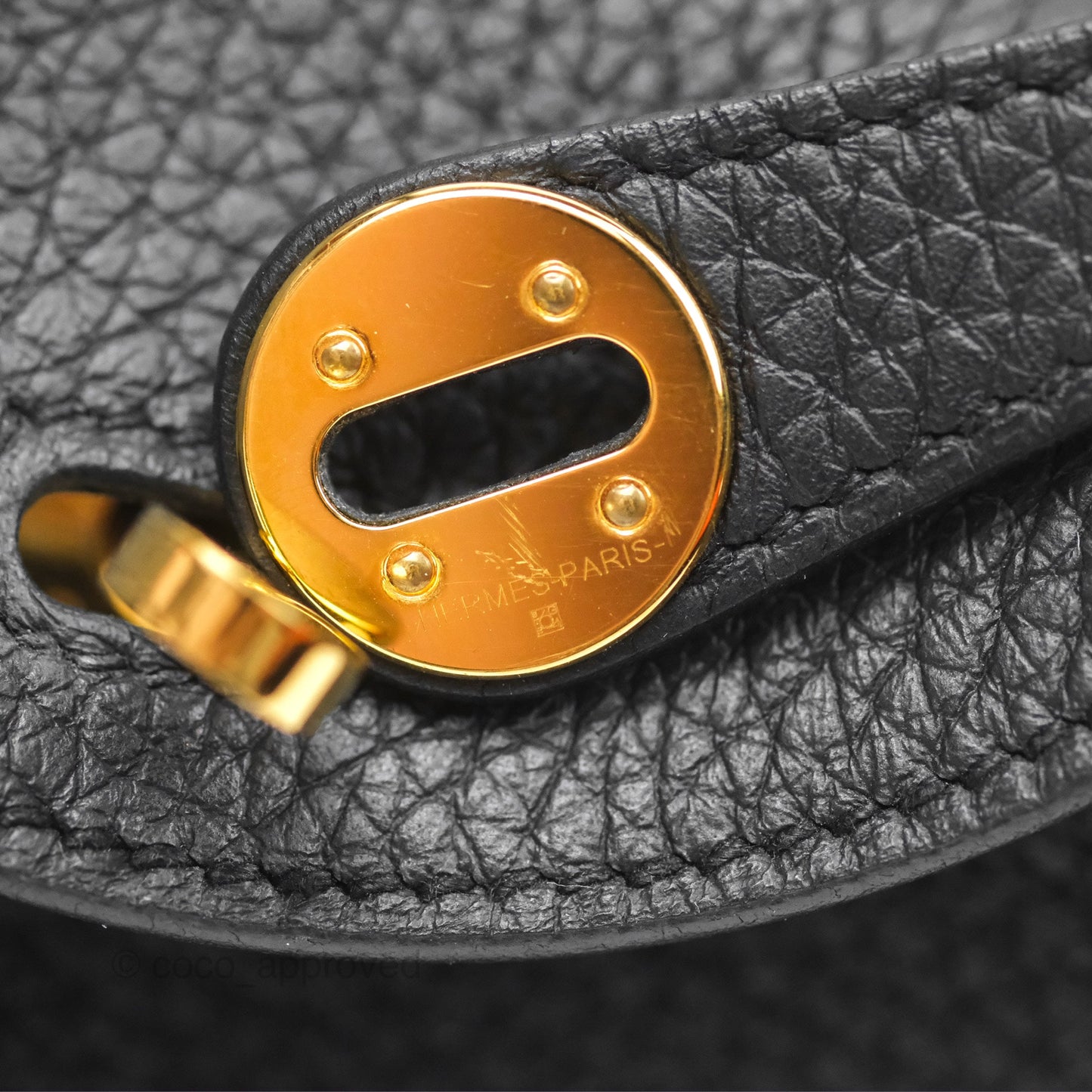 Hermès Mini Lindy 20 Noir 89 Clemence Gold Hardware