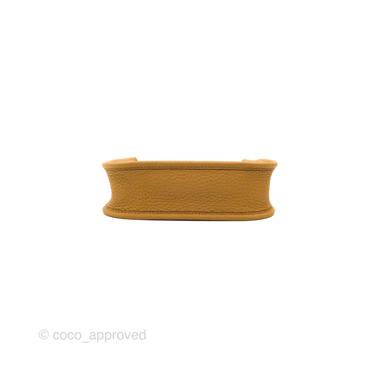 Hermès Mini Evelyne 16 Biscuit 48 Camel Clemence Gold Hardware