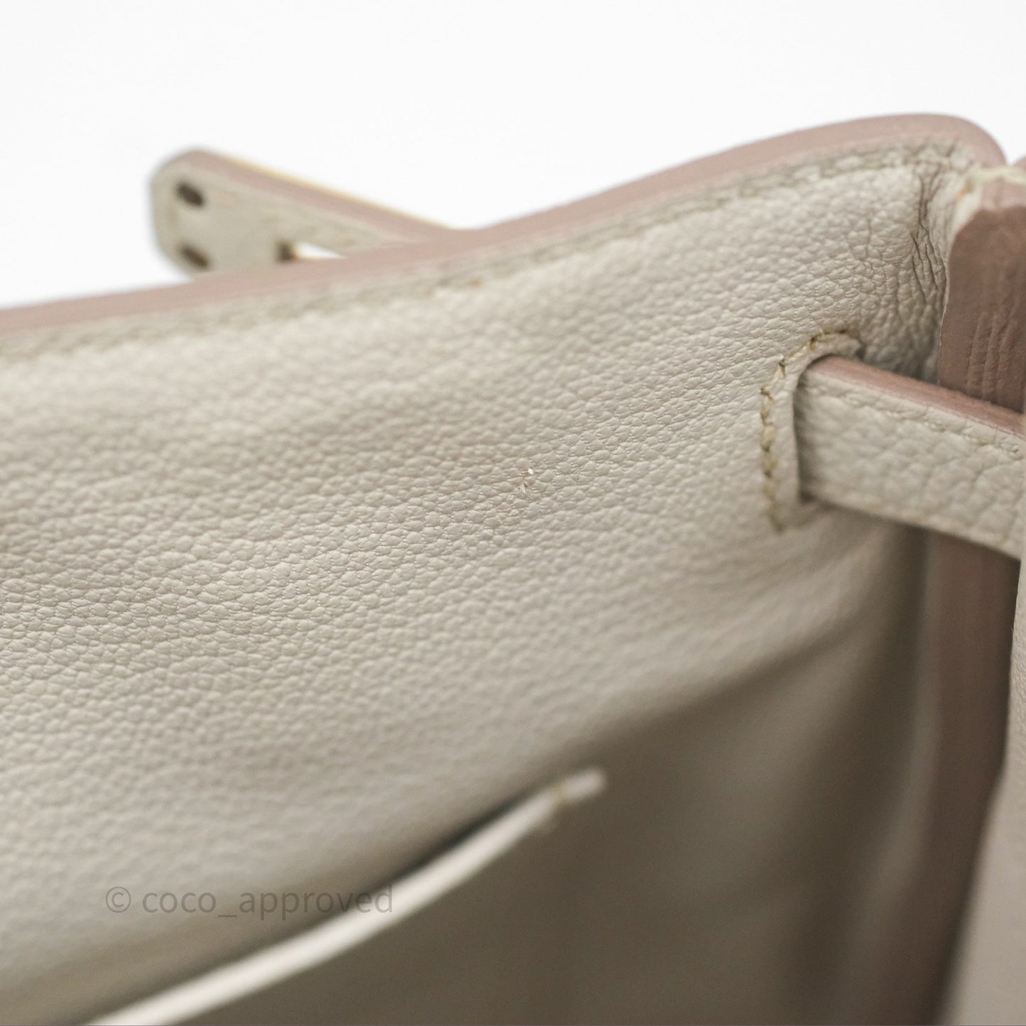 Hermès Birkin 25 Retourne Beton Togo Gold Hardware