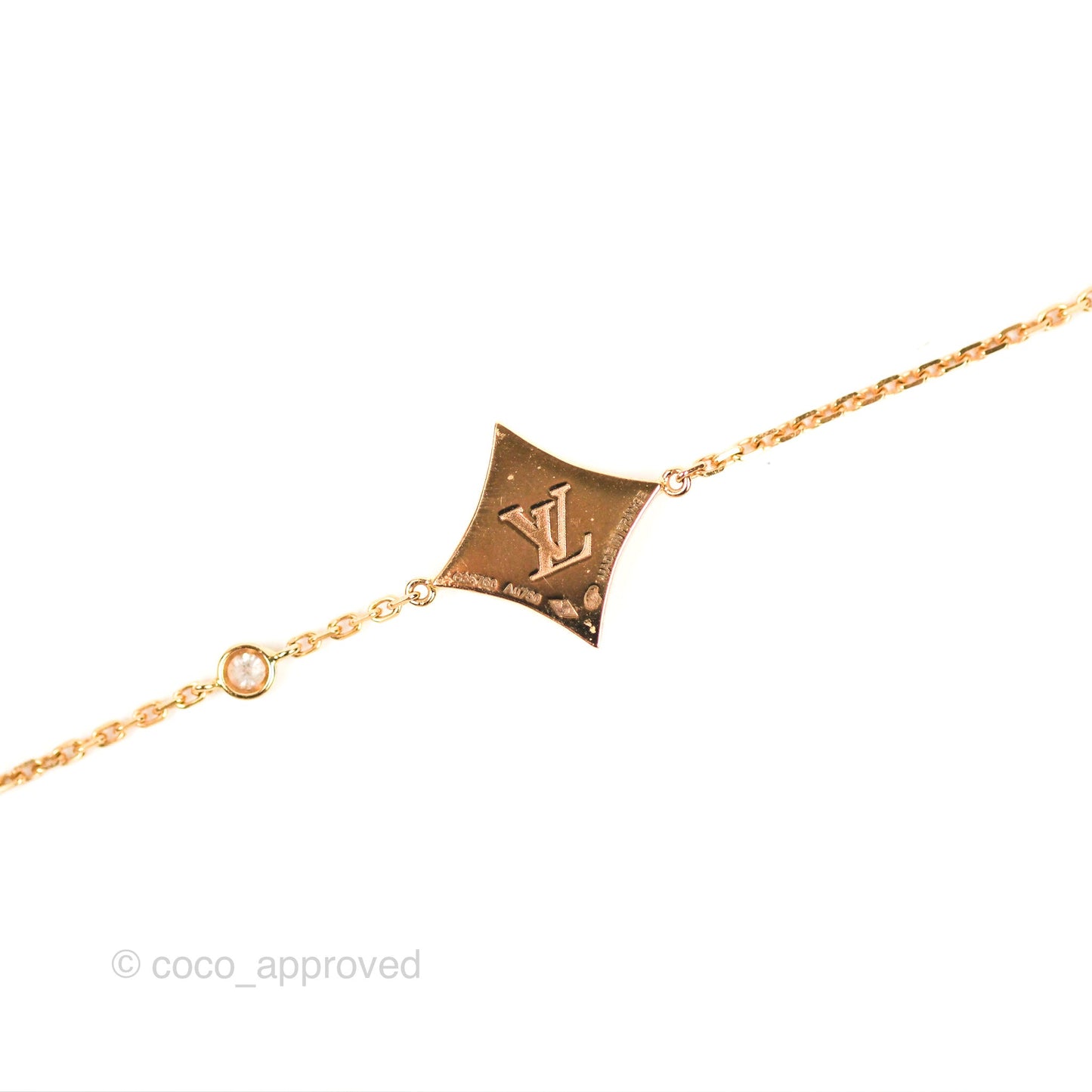 Louis Vuitton Color Blossom BB Star Bracelet, Pink gold, Pink Mother-of-Pearl & Diamond