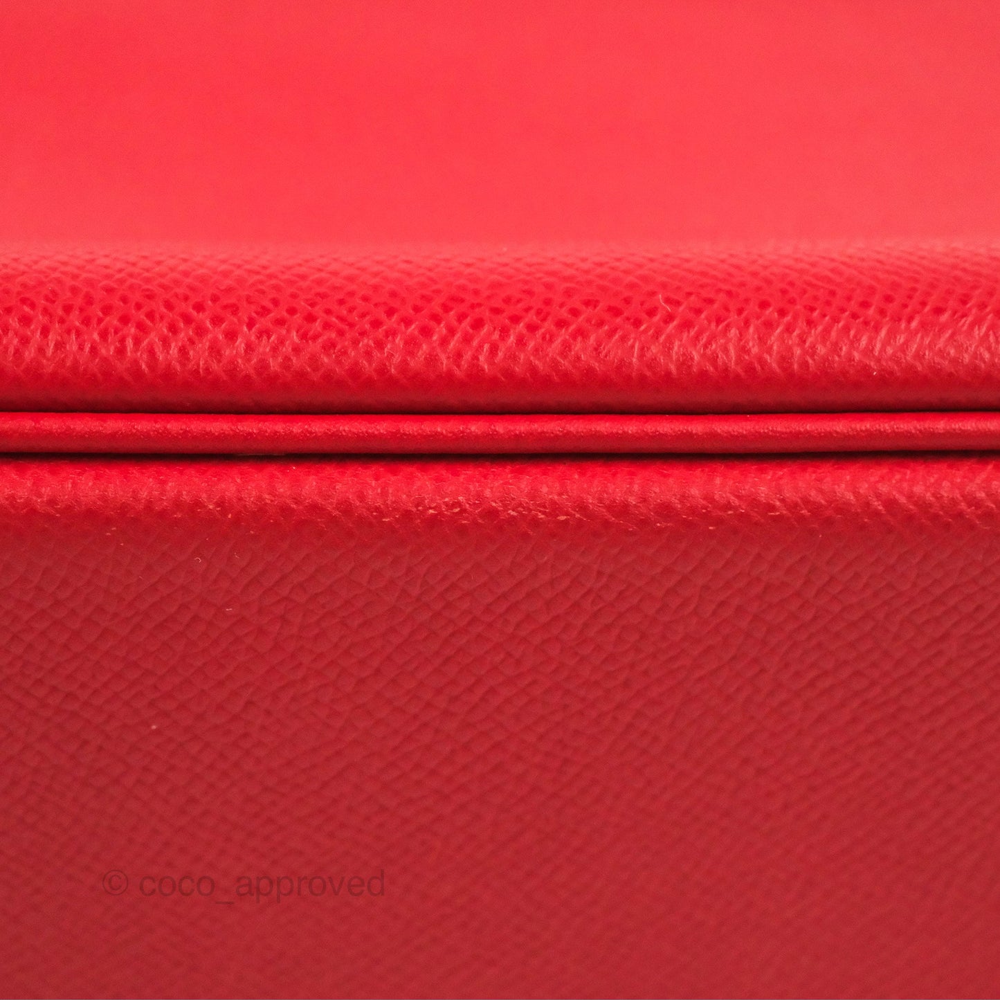 Hermès Candy Birkin 30 Rouge Casque/Blue Thalassa Epsom Permabrass Hardware