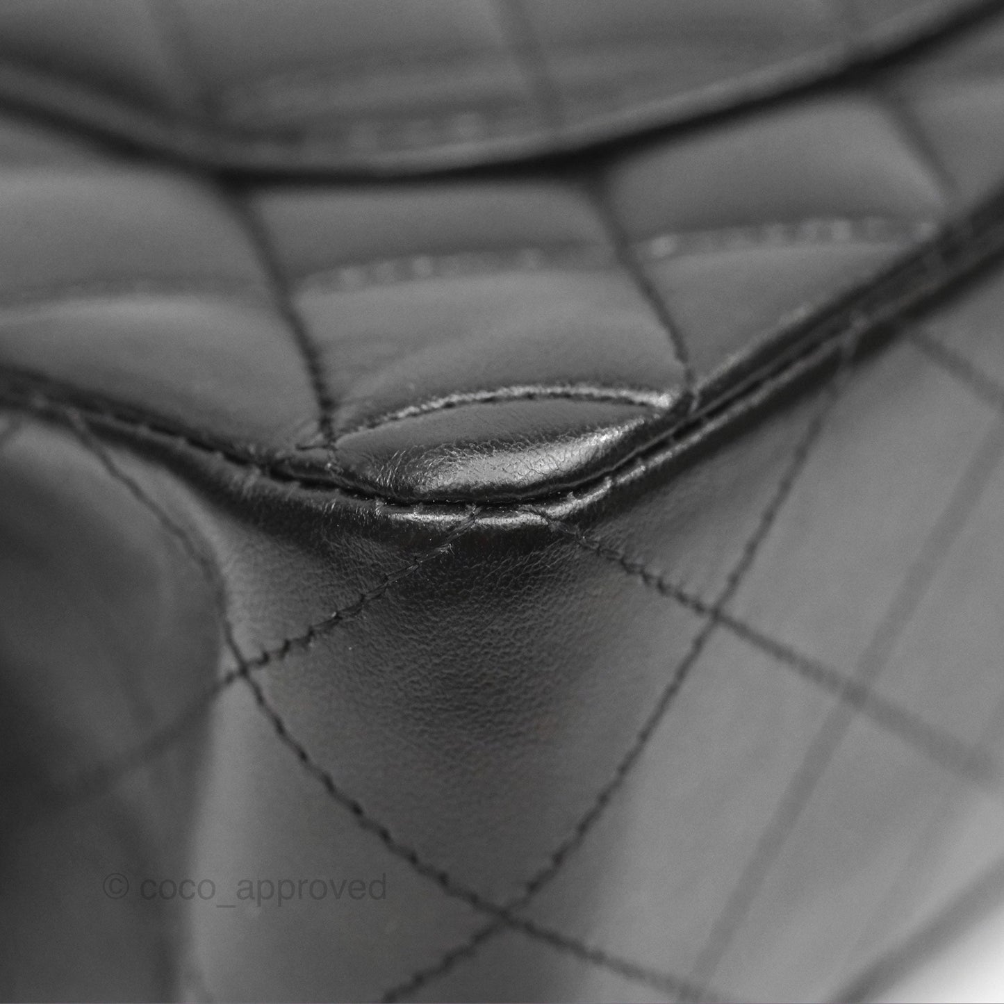 Chanel Small Classic Quilted Flap Black Lambskin Rose Gold Hardware