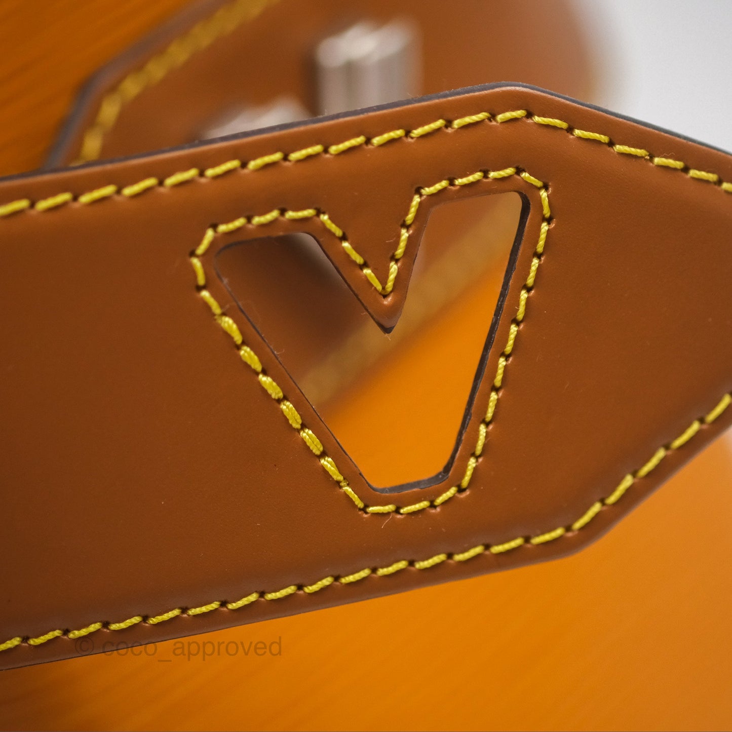 Louis Vuitton Twist Bucket Bag Gold Epi Matte Silver Hardware