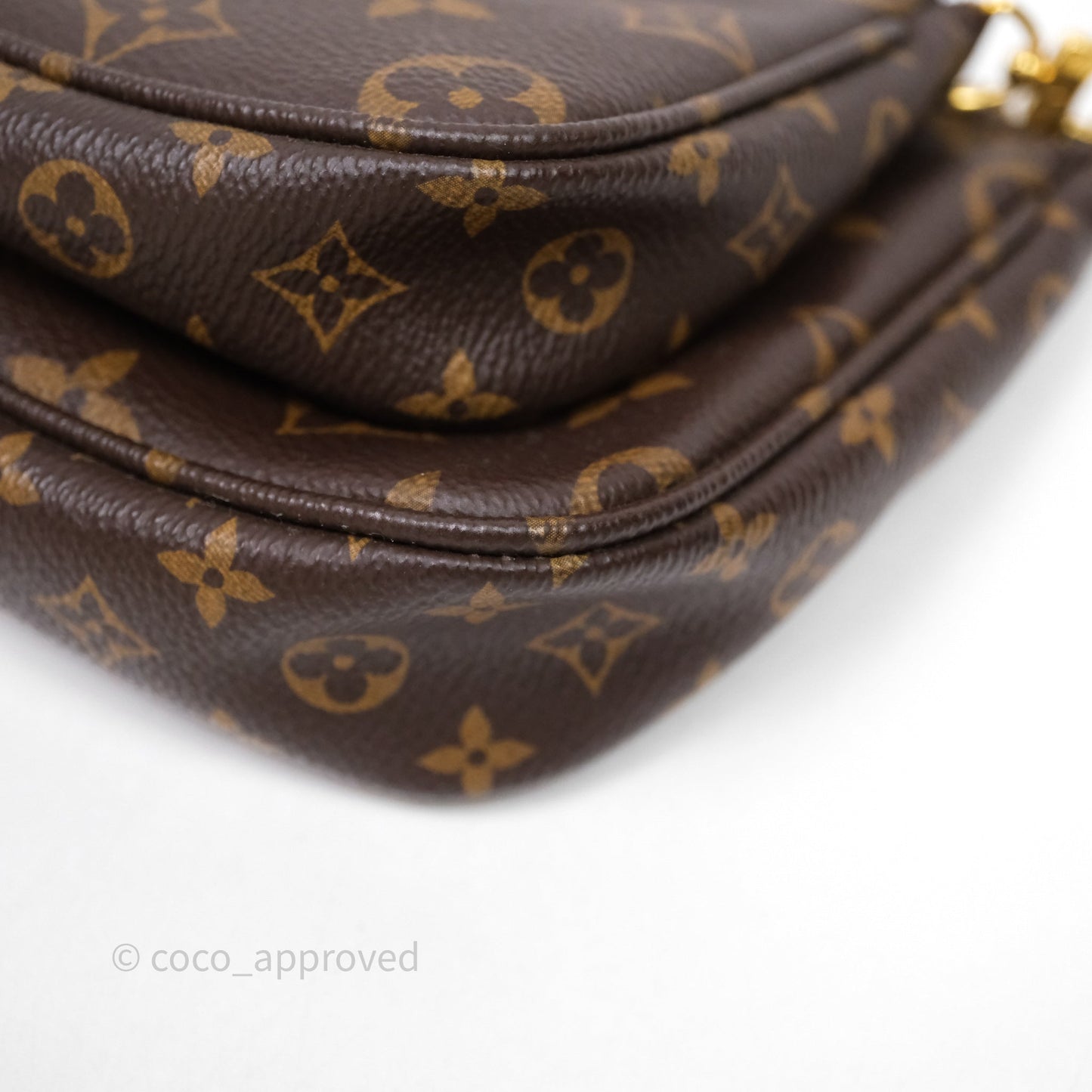 Louis Vuitton Multi Pochette Accessories Khaki Monogram Canvas