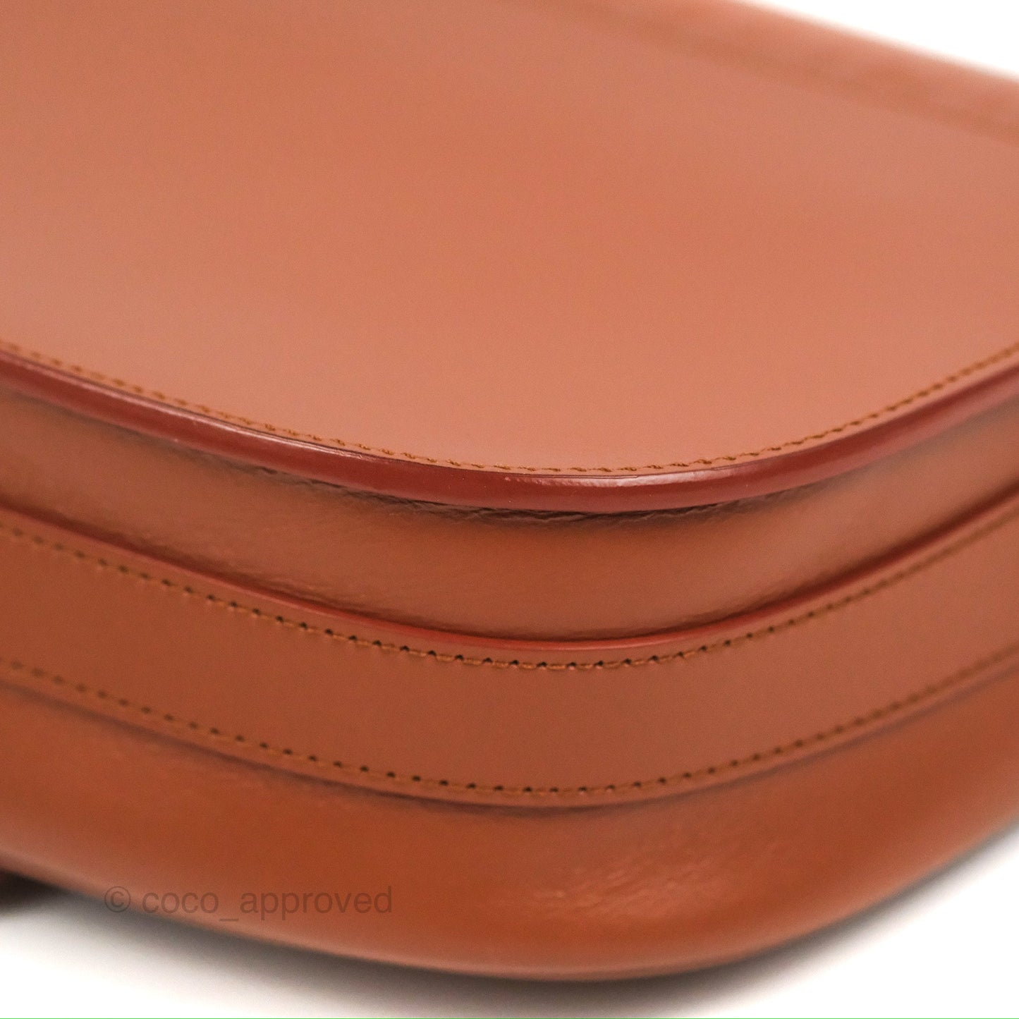 Christian Dior Medium Bobby Flap Camel Box Calfskin