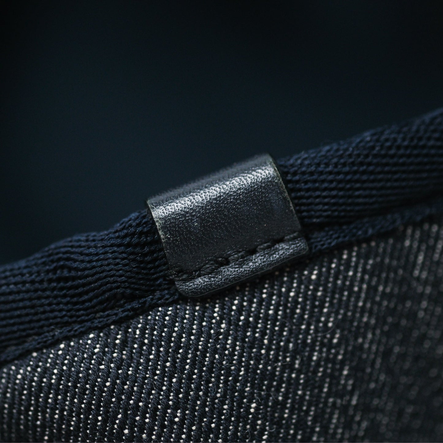 Chanel Medium Deauville Navy Canvas Silver Hardware