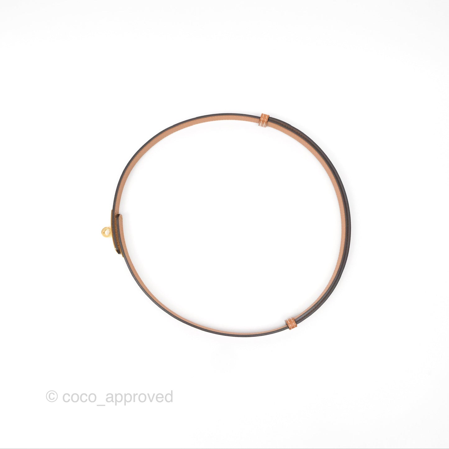 Hermès Kelly Buckle Belt Gold Epsom Gold Hardware