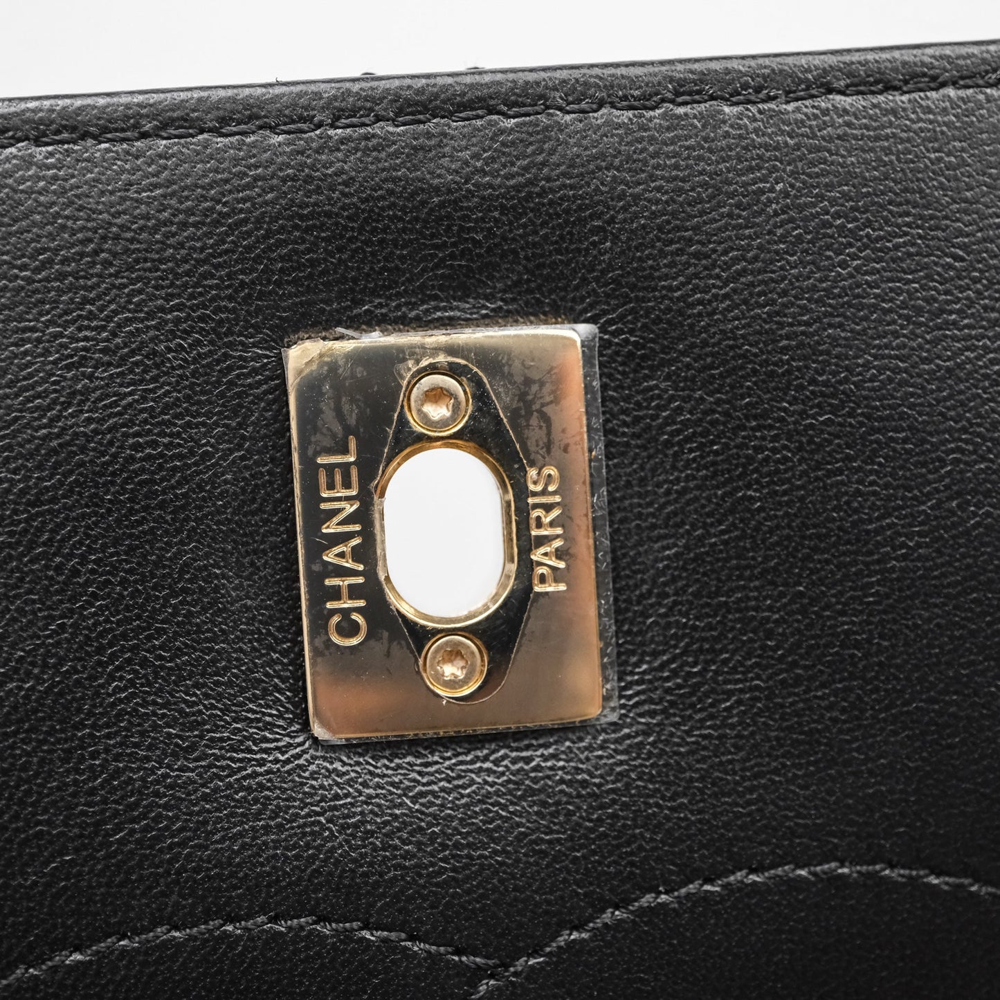 Chanel Small Trendy CC Black Lambskin Gold Hardware