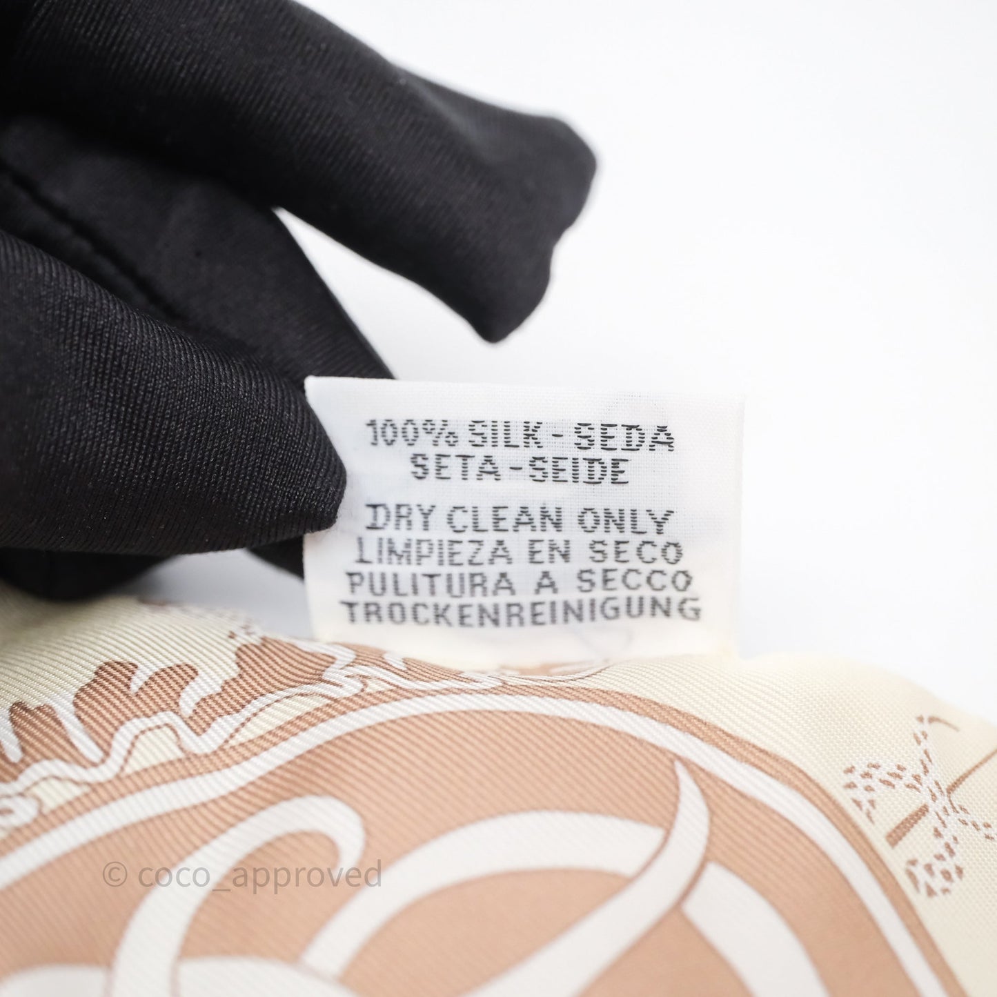 Hermès Ex-Libris Silk Twilly