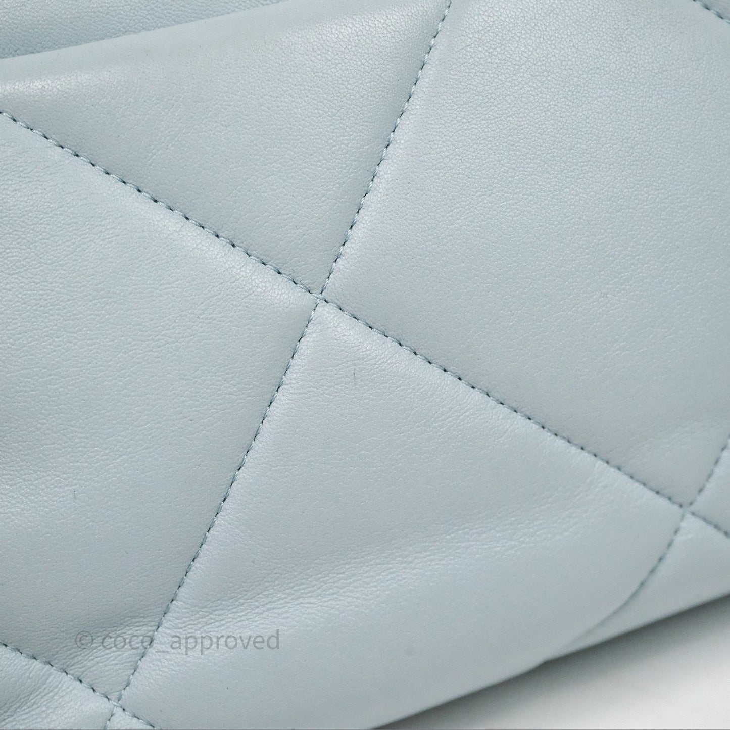 Chanel 19 Medium Blue Mixed Hardware