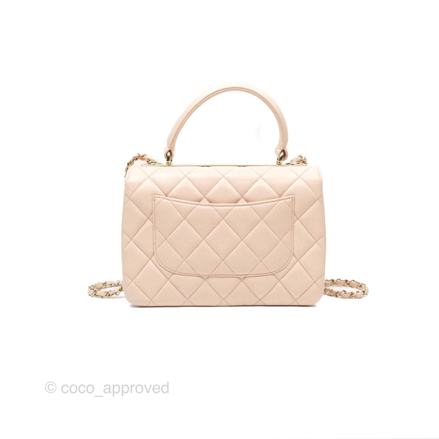 Chanel Trendy CC Small Beige Lambskin Gold Hardware
