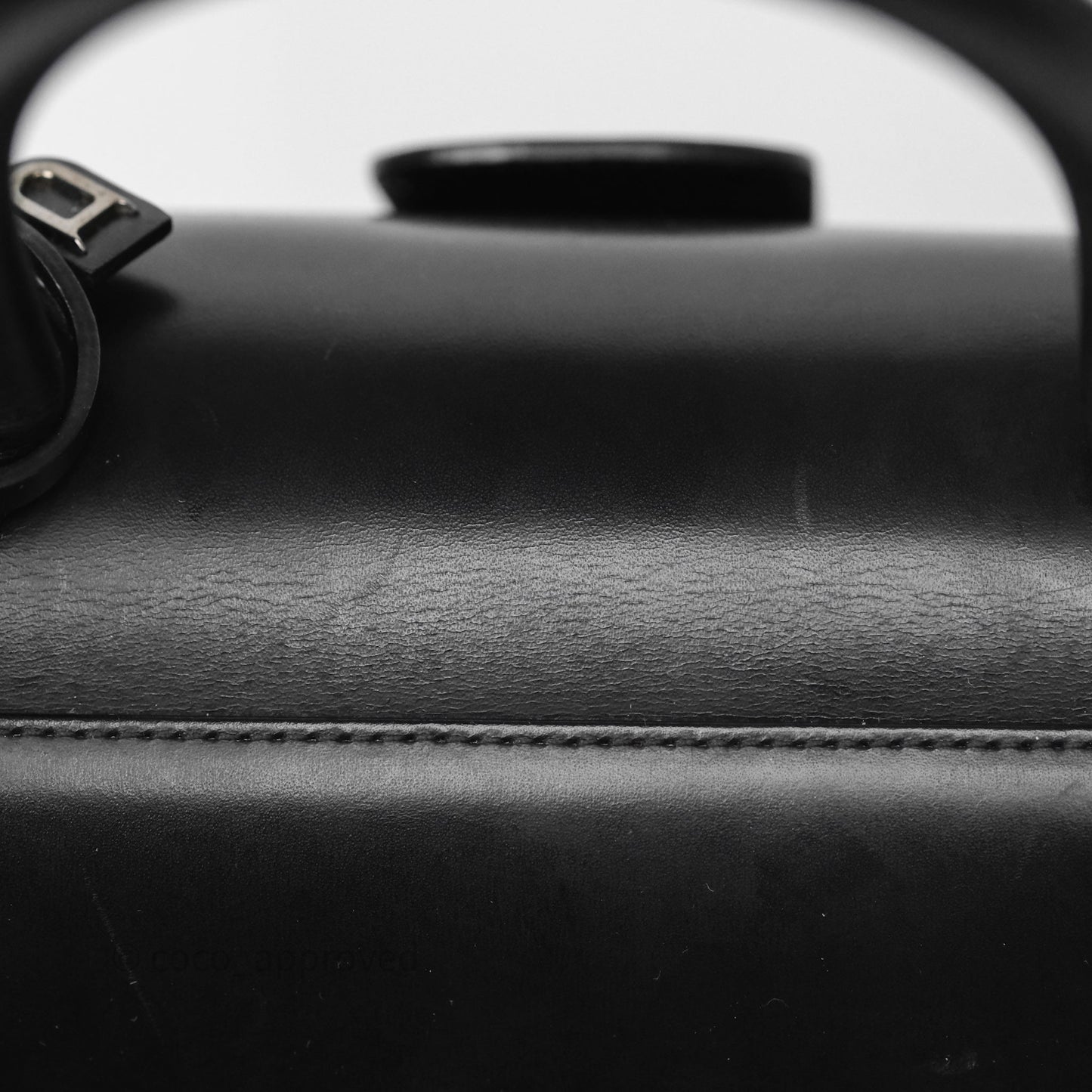 Delvaux Brillant L'Humour MM Black Calfskin