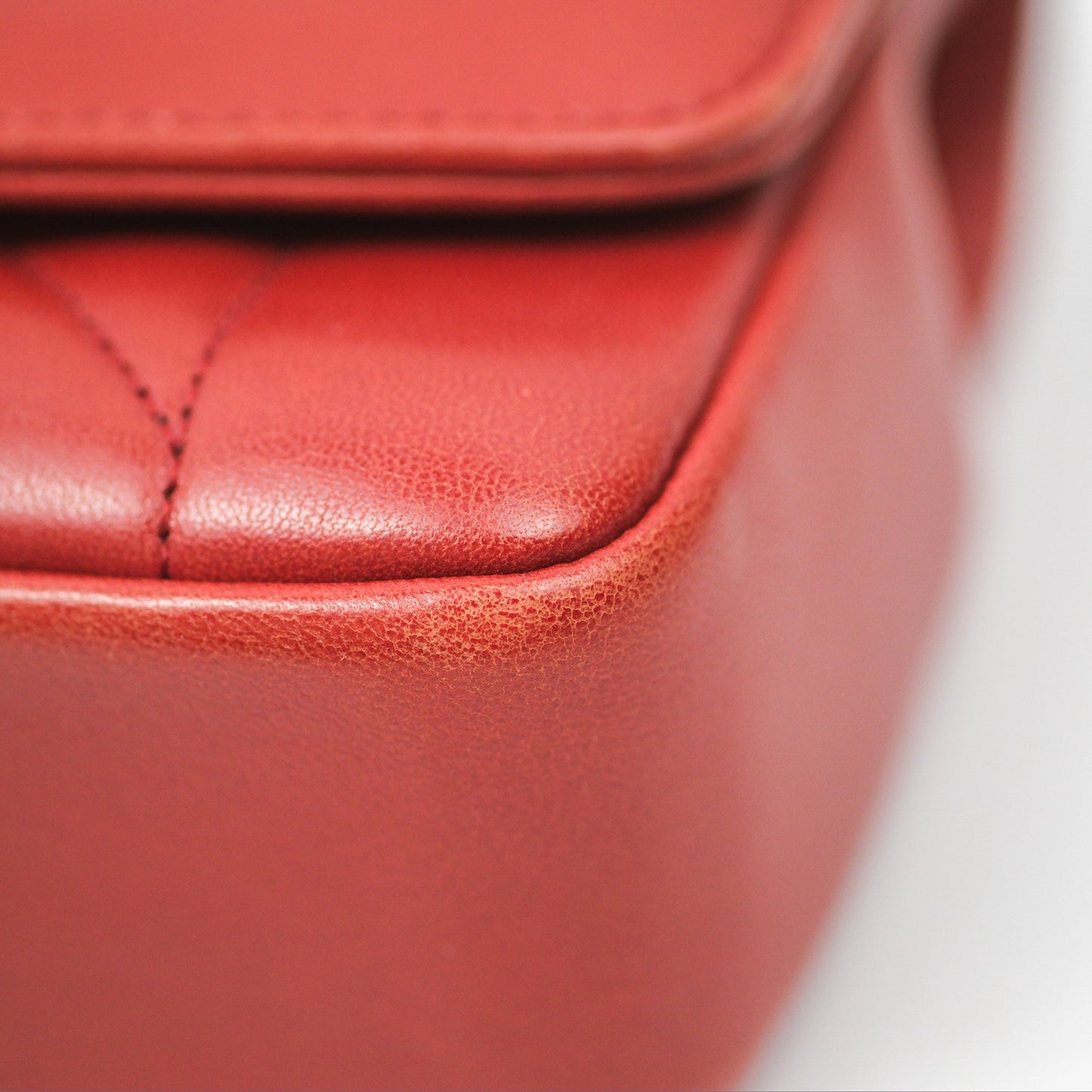 Chanel Diana Reissue Brick Red Gold Hardware