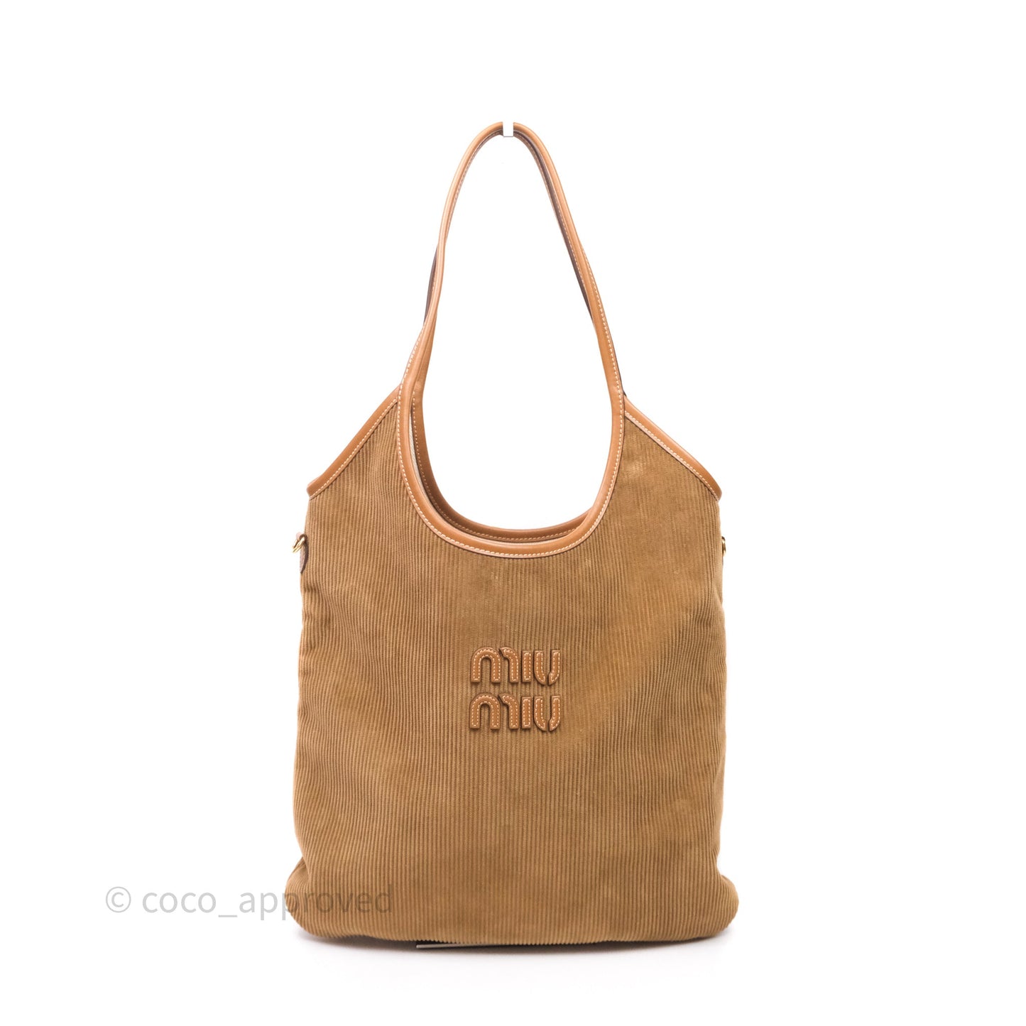 Miu Miu IVY Corduroy Bag Cinnamon