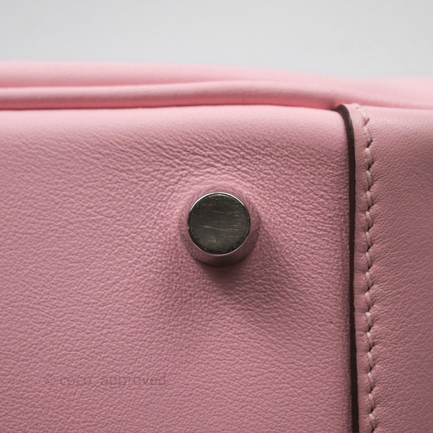 Hermes Lindy 26 Rose Sakura Pink 3Q Swift Palladium Hardware