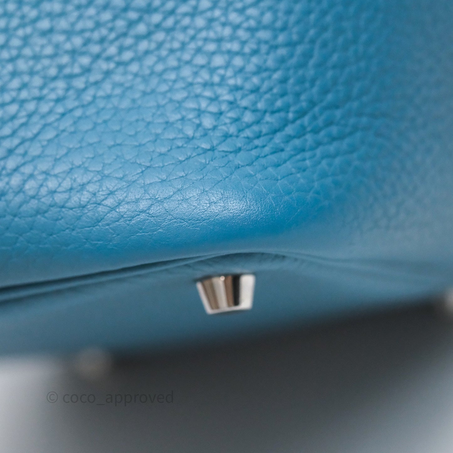 Hermès Picotin 18 Blue Jean 75 Clemence Palladium Hardware