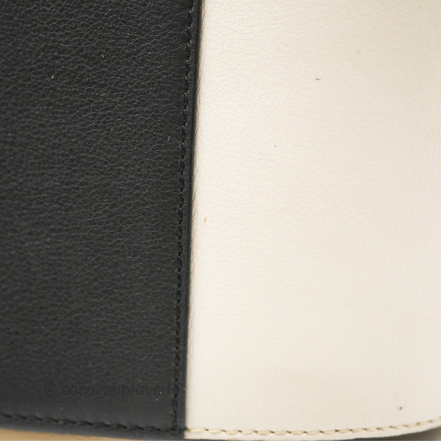 Loewe Hammock Small White/Brown/Black Shoulder Bag