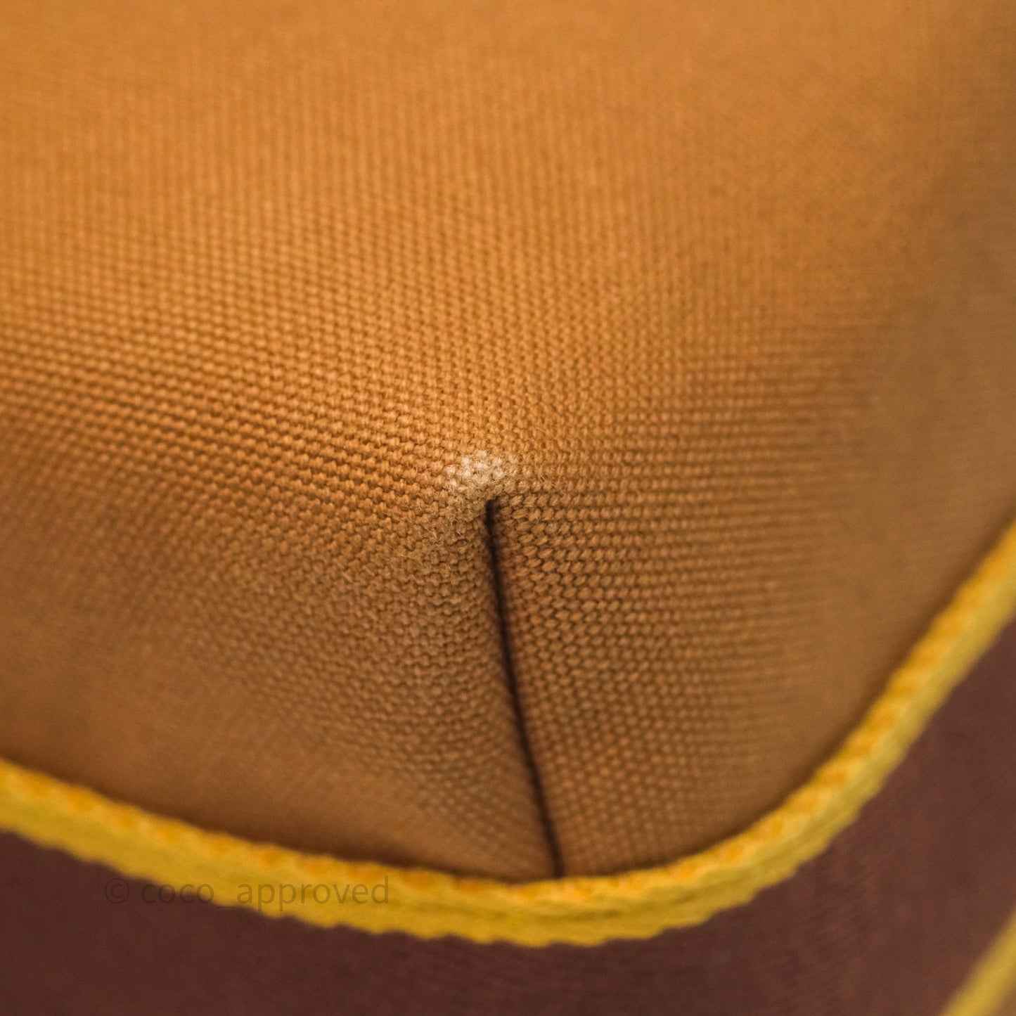 Hermès Small Bride-A-Brac Ocre Canvas