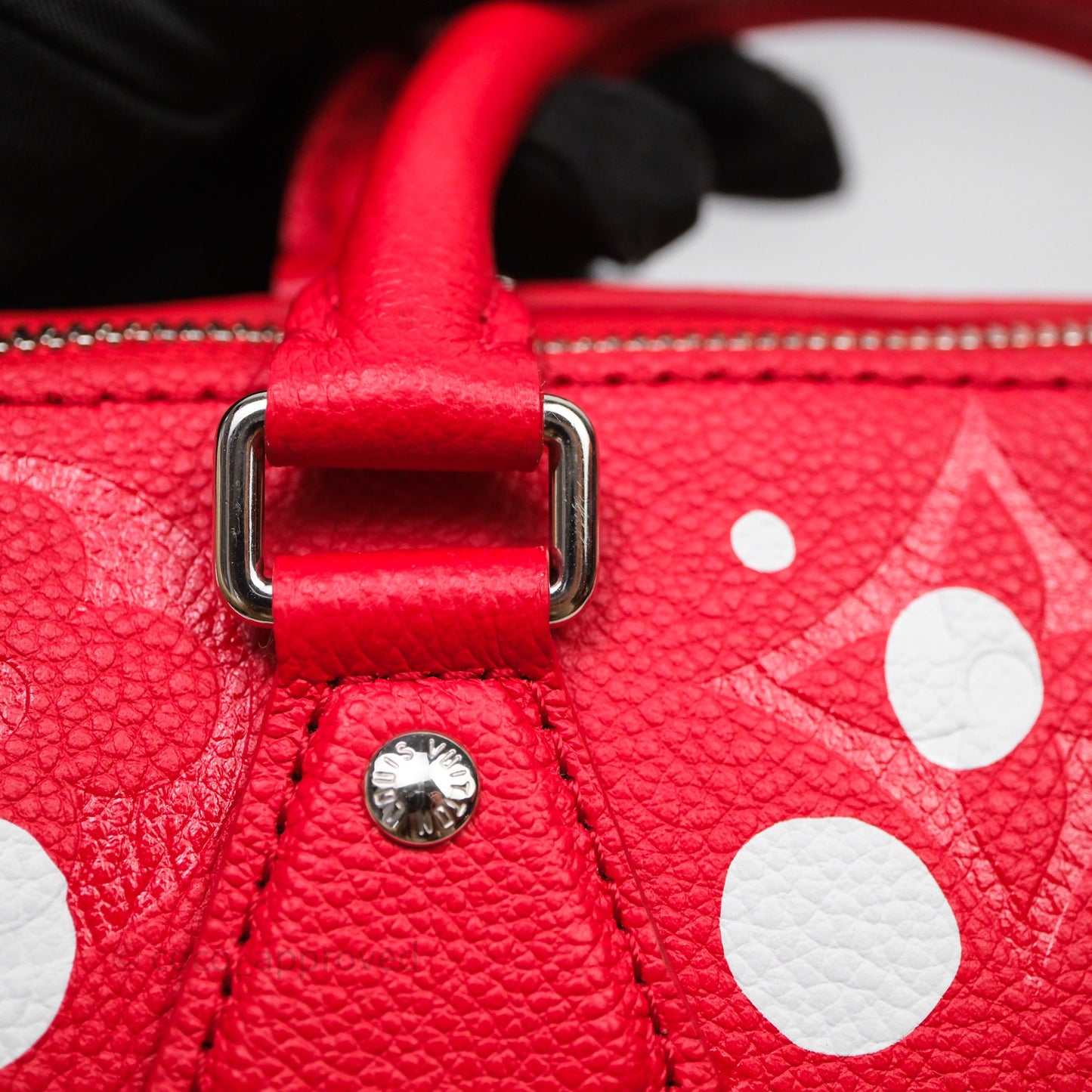 Louis Vuitton x Yayoi Kusama Speedy Bandoulière 20 Red