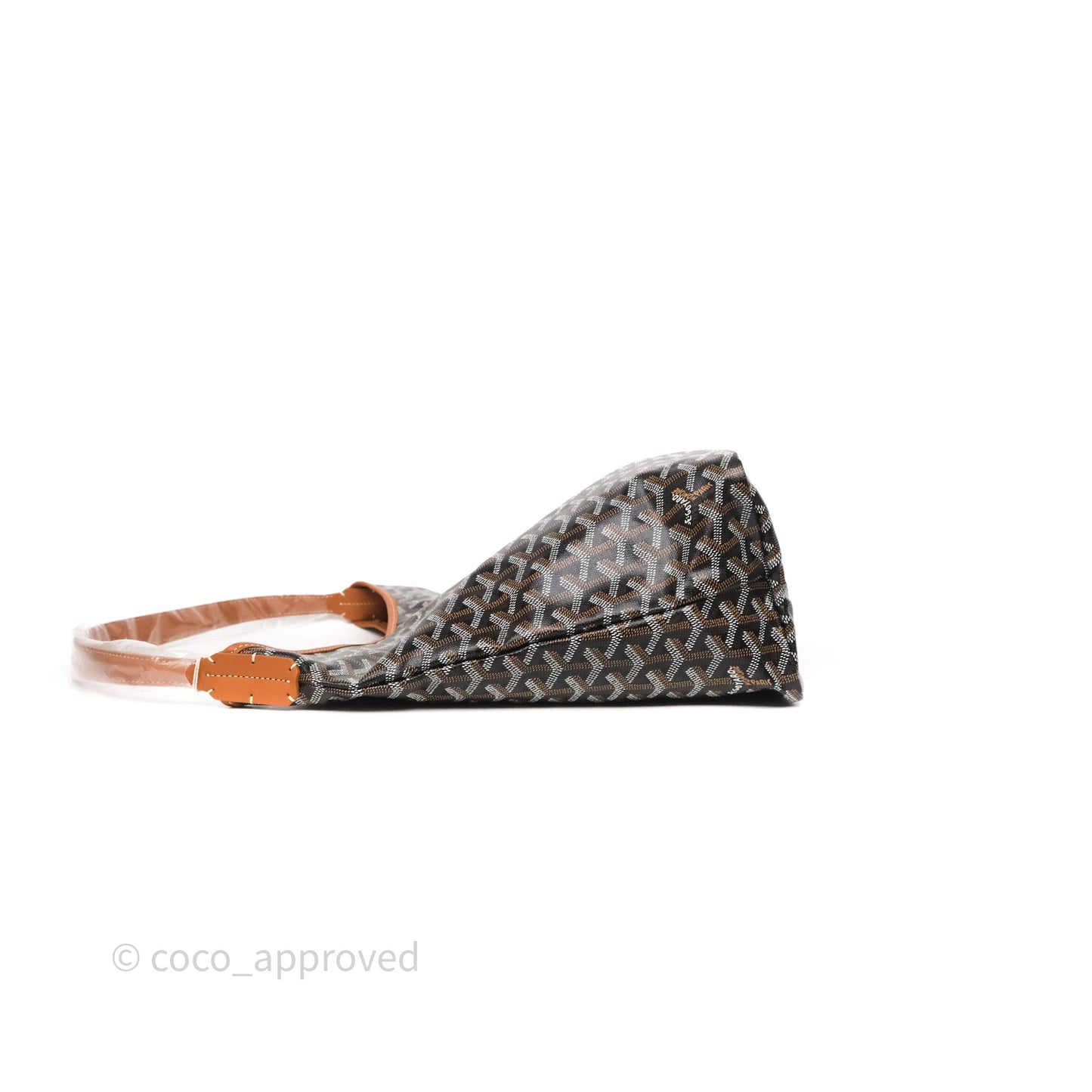 Goyard Bohème Hobo Bag Black & Tan
