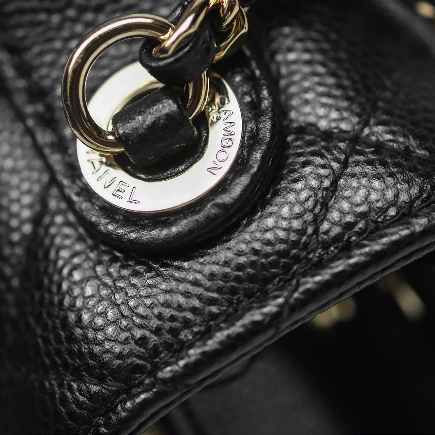 Chanel Quilted Small Business Affinity Flap Black Caviar Gold Hardware