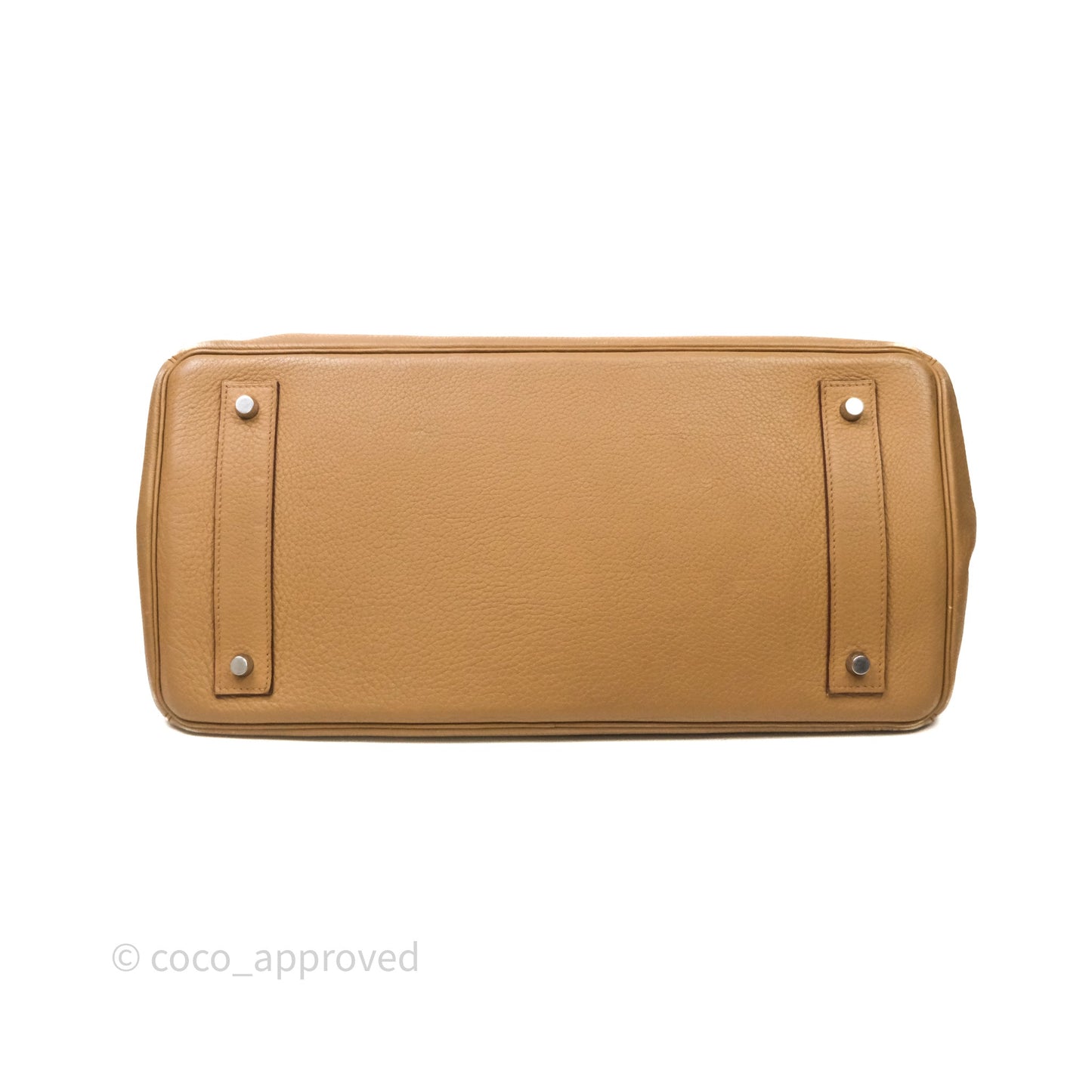 Hermès Birkin JPG Shoulder Bag 42 Tabac Camel 24 Palladium Hardware
