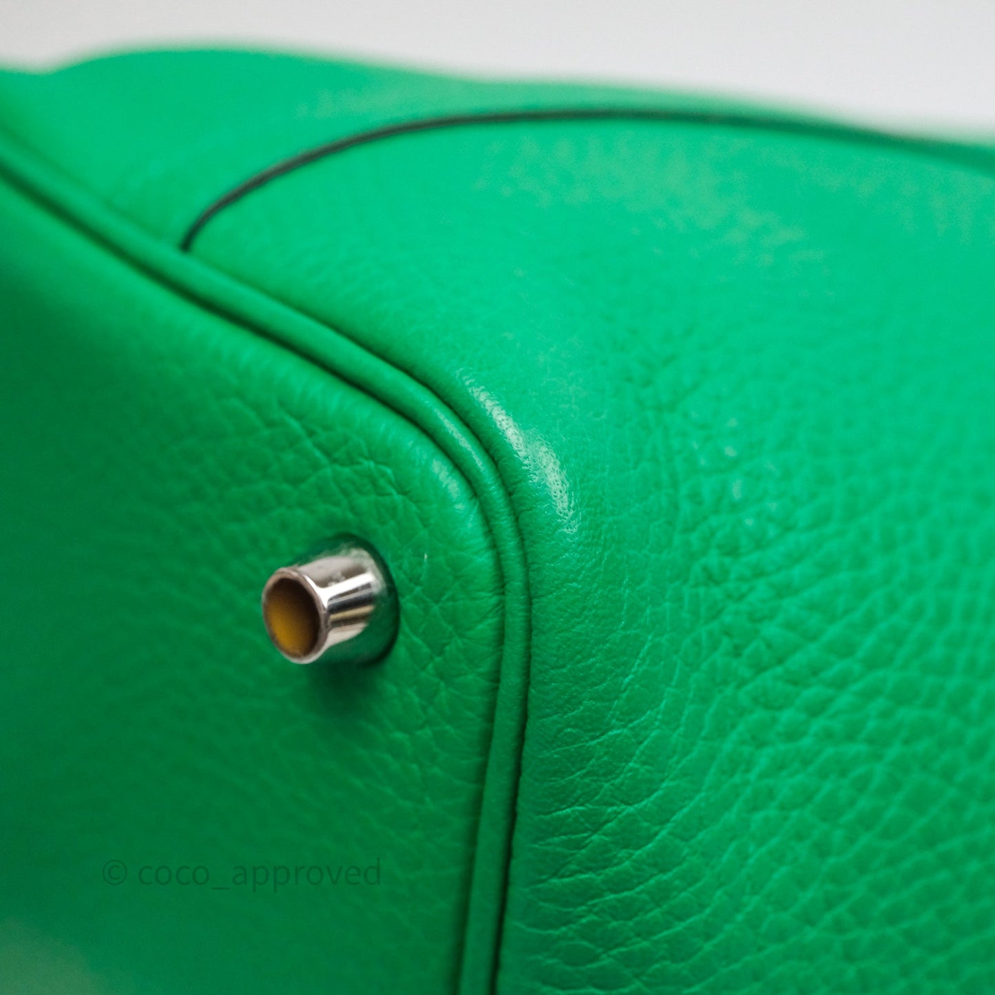 Hermès Picotin 18 Vert Jade 16 Clemence Palladium Hardware