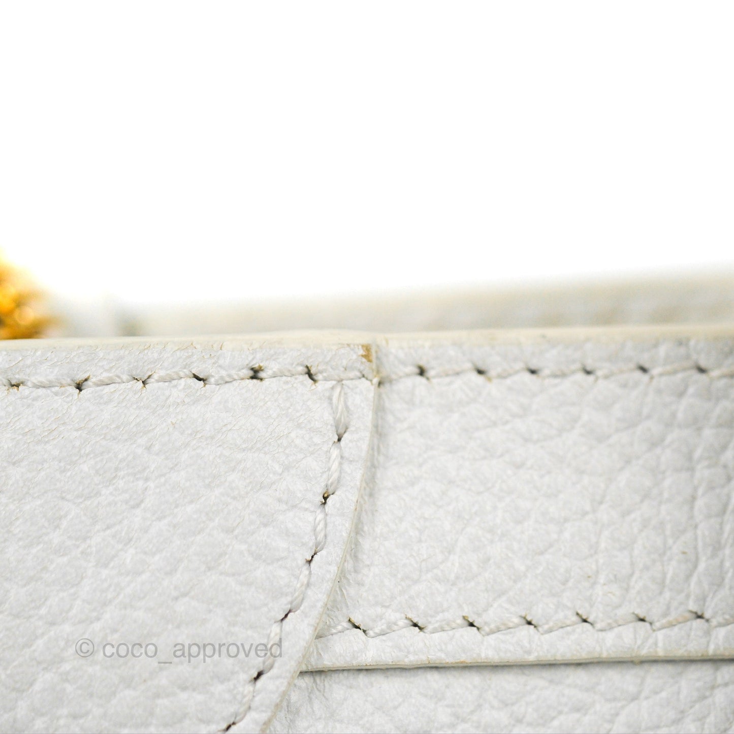 Balenciaga Classic Small City Bag White Aged Calfskin Gold Hardware