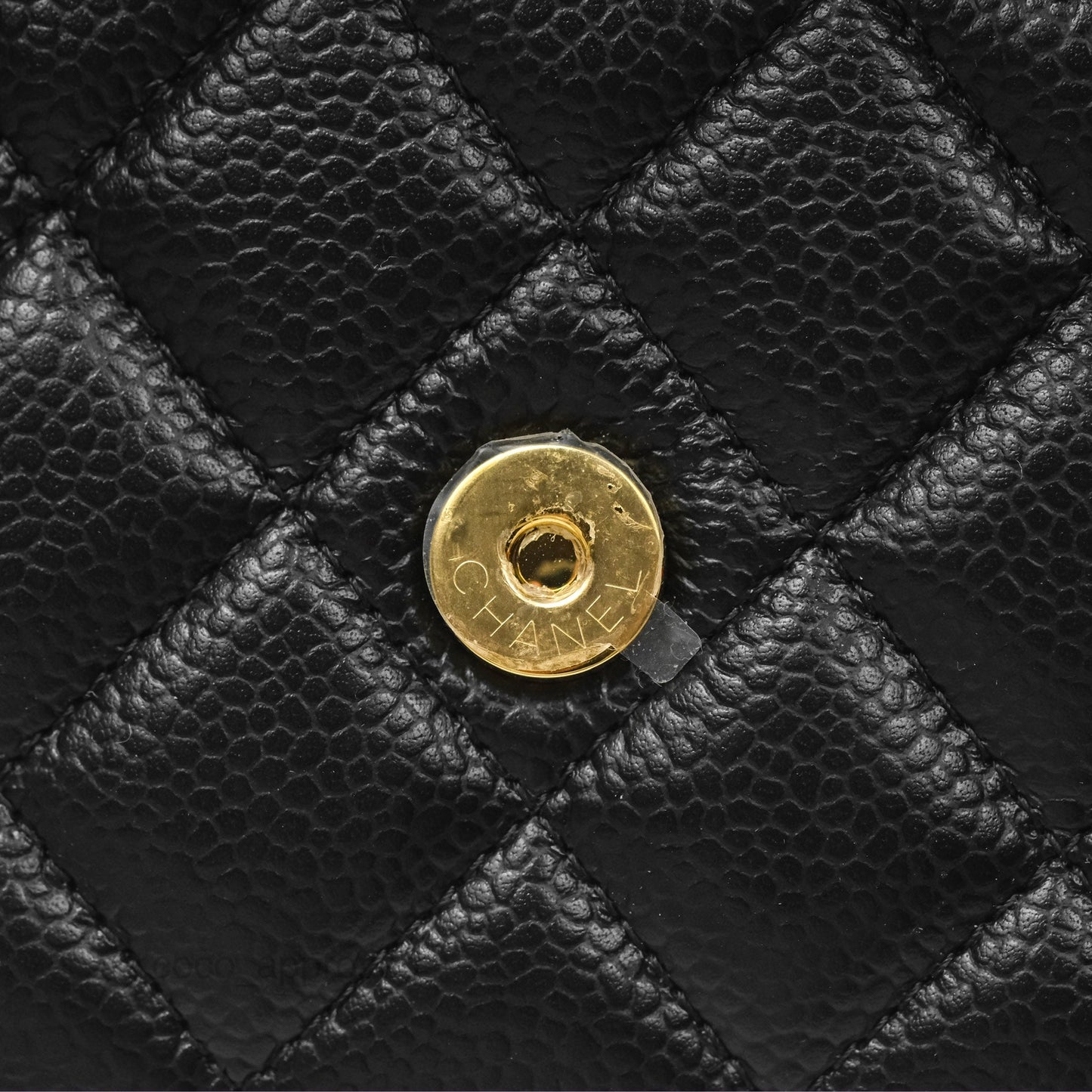 Chanel Quilted Classic Wallet On Chain WOC Black Caviar Gold Hardware
