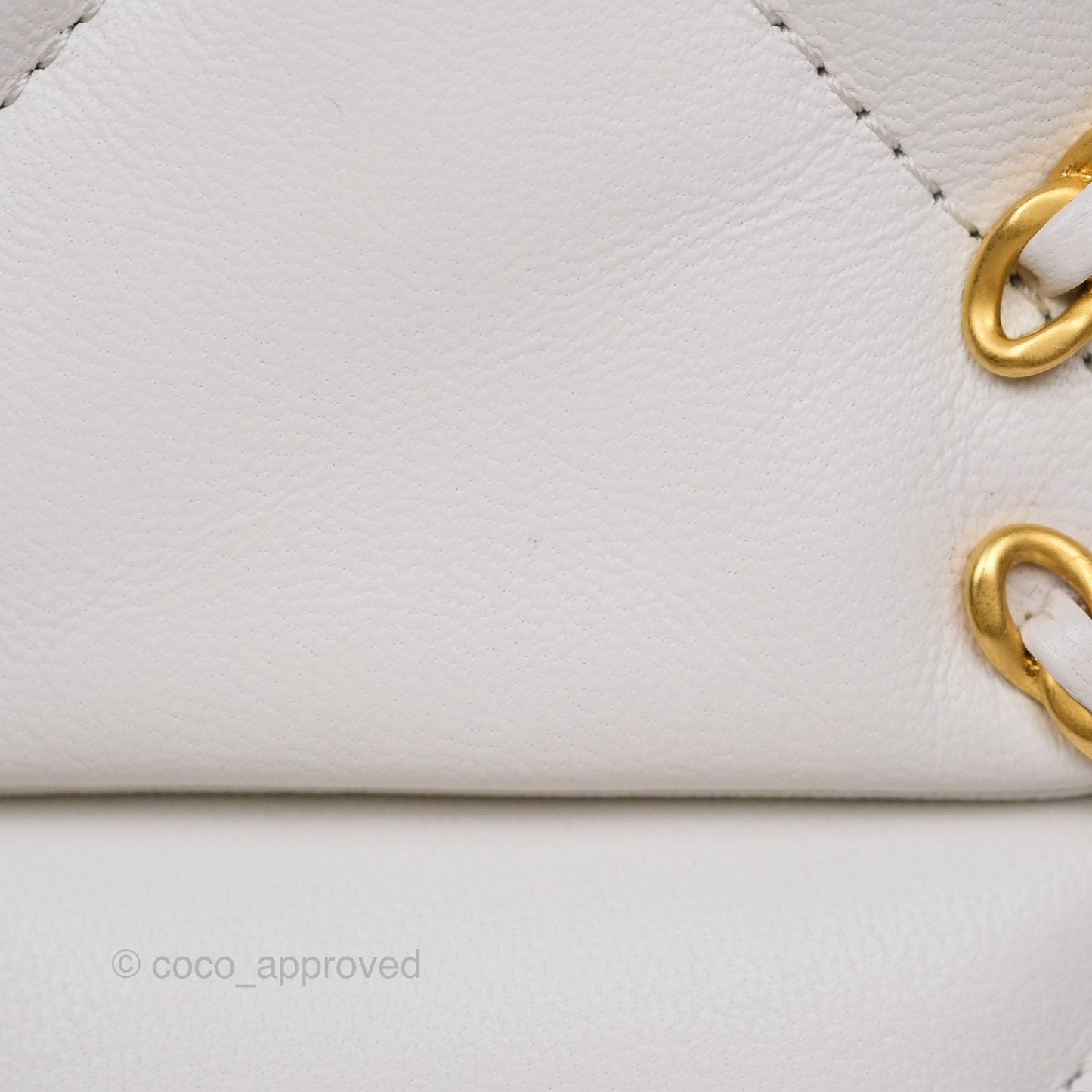 Chanel 19 Small White Mixed Hardware