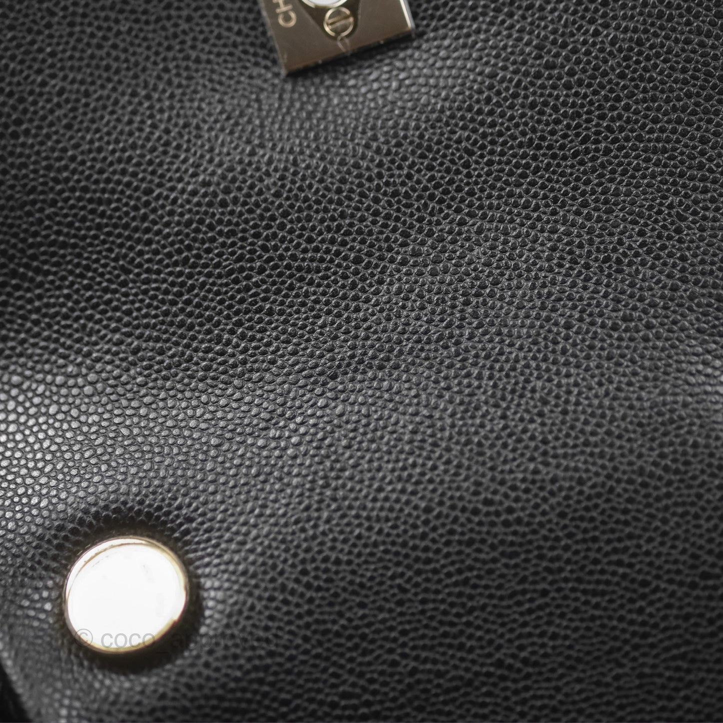 Chanel Small Duma Backpack Caviar Black Gold Hardware 23K