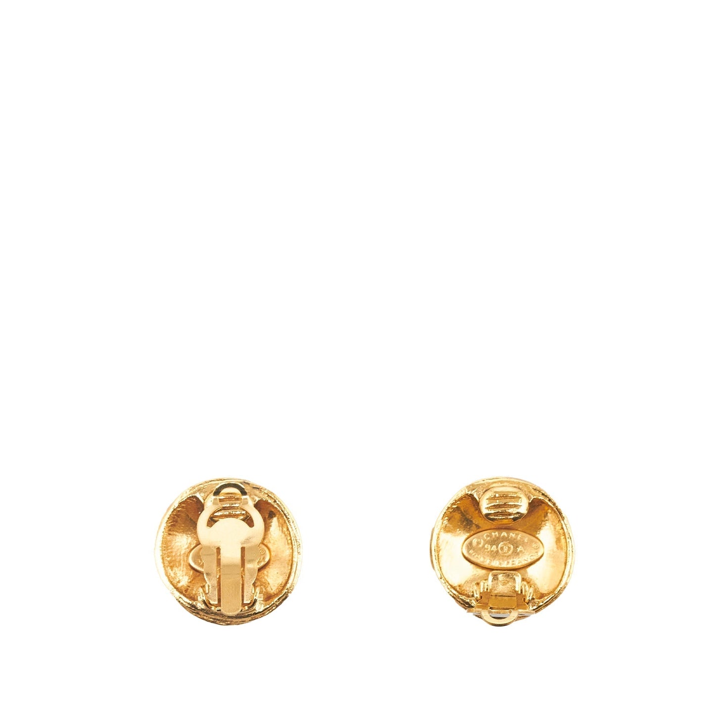 Luxury Chanel CC Clip-on Earrings Costume Earrings
