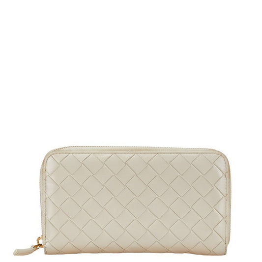 Luxury Bottega Veneta  Leather Long Wallet (Bi-Fold) ()