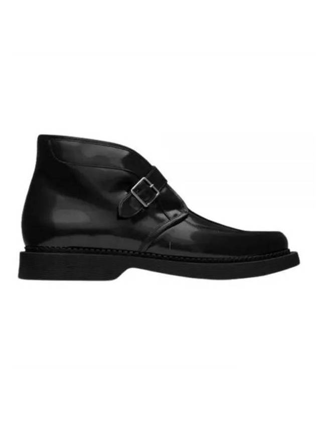 Luxury Saint Laurent Teddy Monkstrap Black