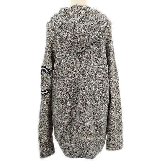 Luxury Chanel 2007 CC penguin-motif knitted hoodie #38