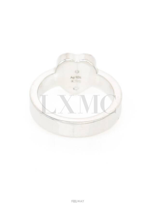 Luxury Gucci Trending 2025 Trademark Silver Heart Ring No 8 223867