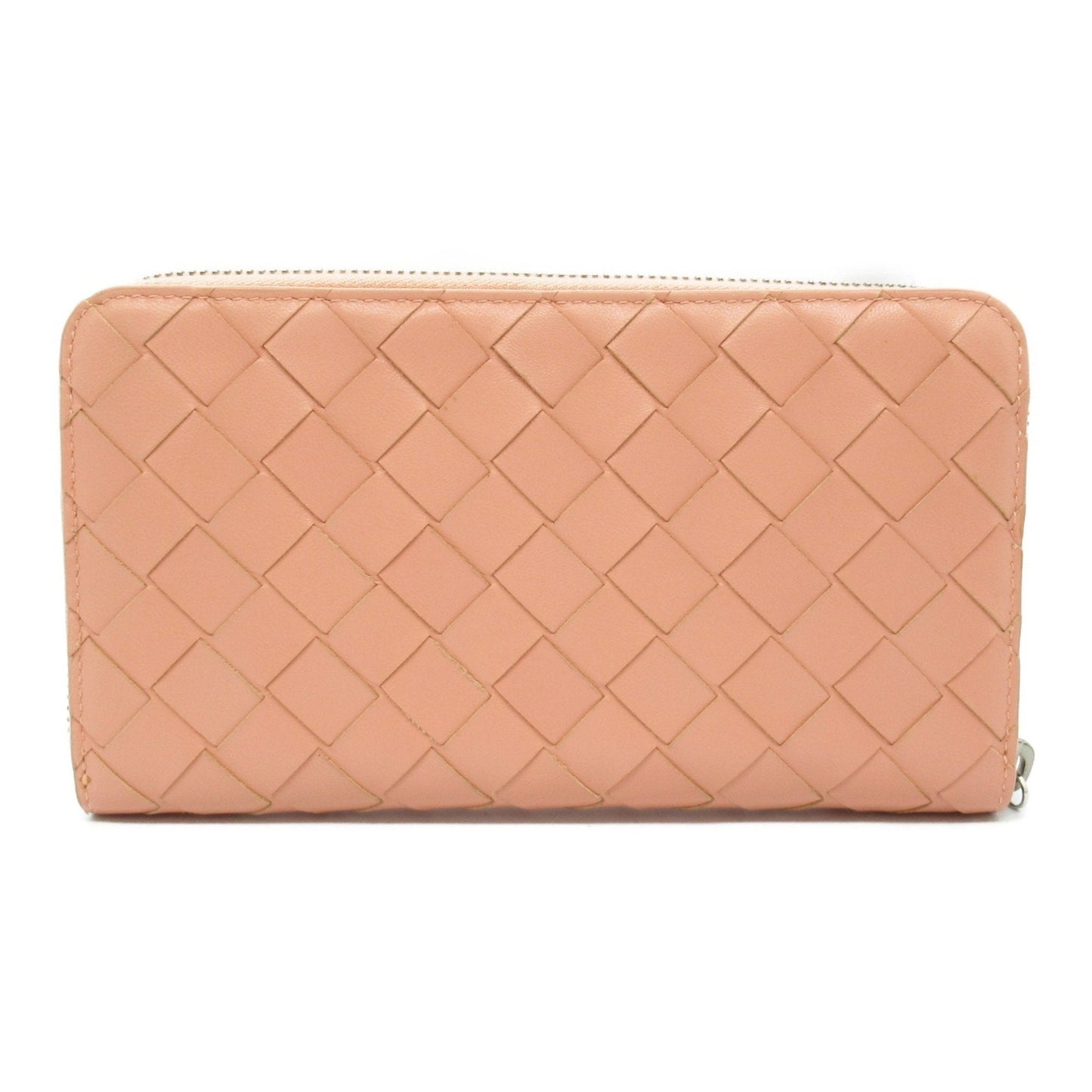 Luxury Bottega Veneta Intrecciato  Leather Long Wallet (Bi-Fold) ()
