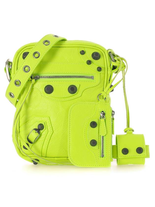 Luxury Balenciaga Le Cagole Cross Bag Green