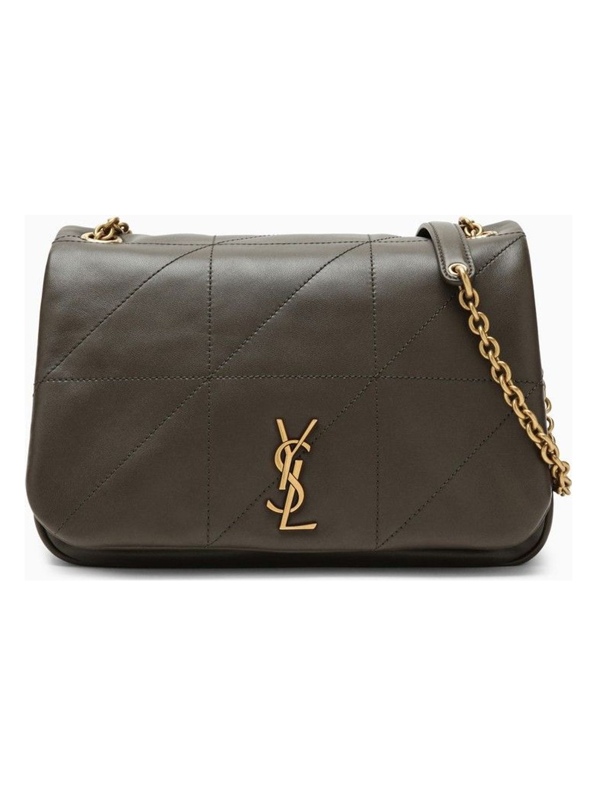 Luxury Saint Laurent Women's Jamie 4.3 Small Musk Leather Bag in Green | 763475AAB32