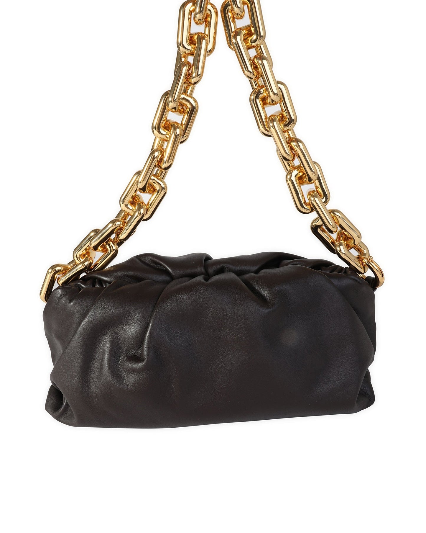 Luxury Bottega Veneta Fondant Calfskin Chain Pouch