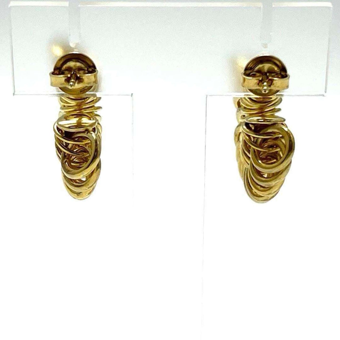 Luxury Bottega Veneta  Plating  925 Hoop Earrings ()