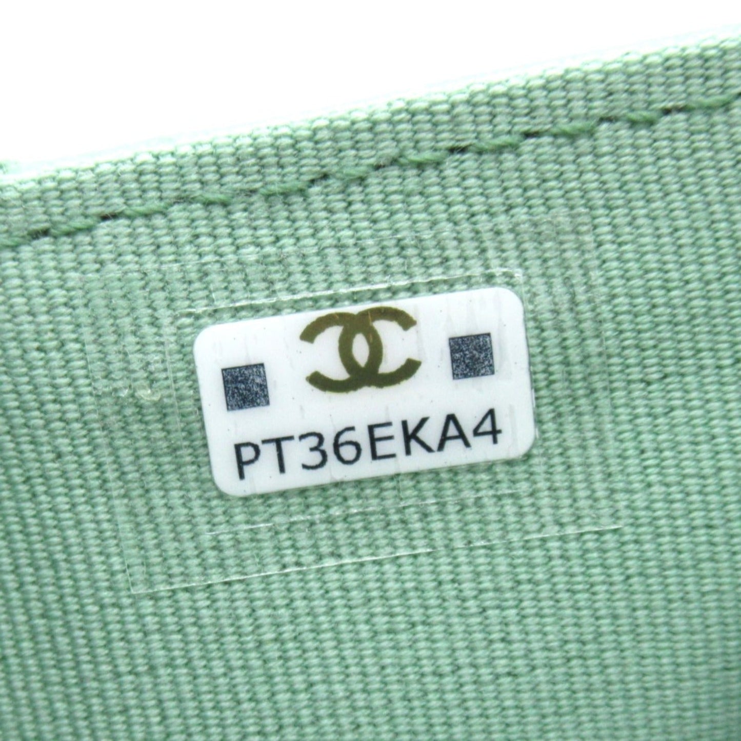 Chanel Three Fold Wallet Three Folded Wallet Caviar S (Green )  Black