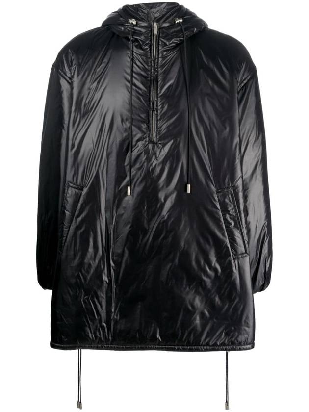 Luxury Saint Laurent Cassandre Anorak Black