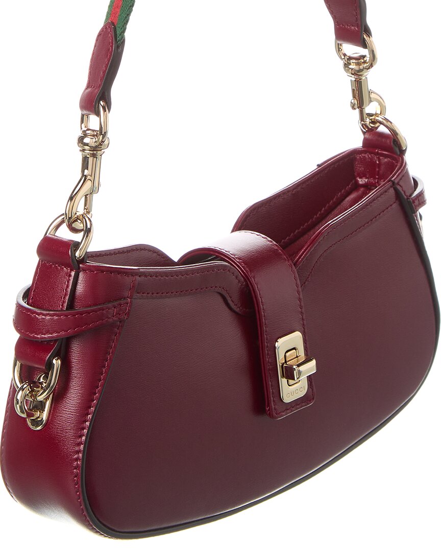 Luxury Gucci Trending 2025 Moon Side Mini Leather Shoulder Bag
